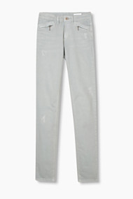 Esprit Zachte broek met zeer veel stretch Pastel Blue for Women