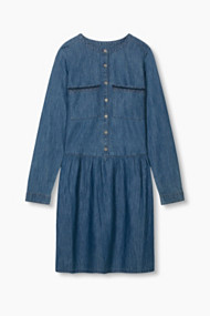 Esprit Jurk van soepel denim Blue Dark Washed for Women