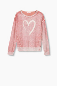 Esprit Fijngebreide trui met intarsia Blush for Women