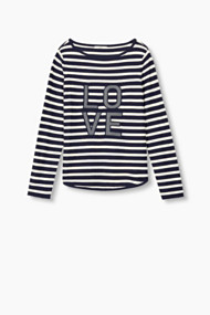 Esprit Katoenen trui met applicaties Off White for Women