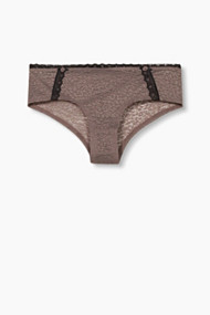 Esprit Short van fijne kant Taupe for Women
