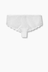 Esprit Hipster-short van zeer fijne kant Off White for Women