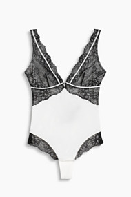 Esprit Stringbody in een 2-tone look Off White for Women