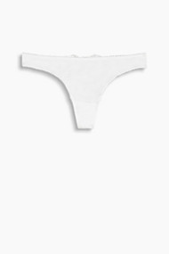 Esprit Hipster-string met vlinderdetail Off White for Women