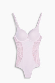 Esprit Stringbody met pompon Light Pink for Women