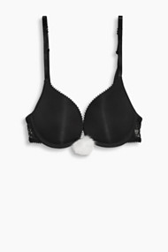 Esprit Multifunctionele push-up-bh, pompon Black for Women