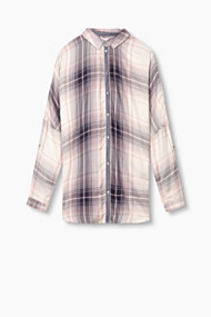 Esprit Soepele blouse met vleermuismouwen Grey for Women