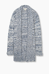 Esprit Open mouliné vest met lurex Navy for Women