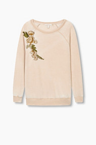 Esprit Soft, gemêleerd sweatshirt, katoenmix Old Pink for Women