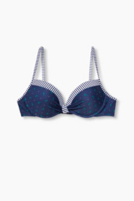 Esprit Gewatteerde push-uptop met motiefmix Ink for Women