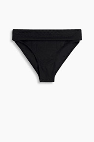 Esprit Slip met ton sur ton jacquard motief Black for Women