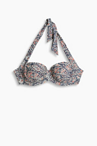 Esprit Gewatteerde top met butterfly-functie Dark Blue for Women