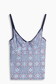 Esprit Beugeltop met print voor grote cupmaten Navy for Women