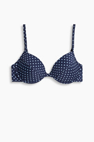 Esprit Push-uptop met beugels en stippen Ink for Women
