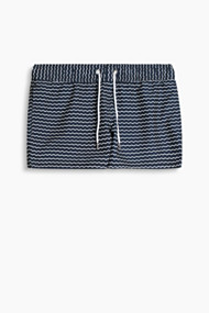 Esprit Geweven zwemshort met zigzagprint Navy for Women