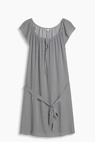 Esprit Soepele strandjurk met stippen Black for Women