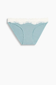 Esprit Hipster-slip met kant Light Aqua Green for Women