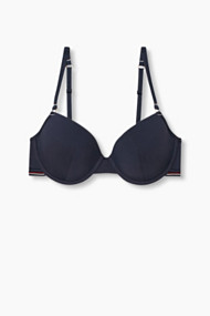 Esprit Gewatteerde beugel-bh van jersey Navy for Women