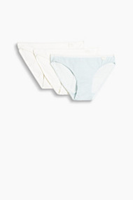 Esprit Set van 3 hipster-slips, van katoen-stretch Off White for Women