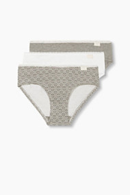 Esprit Set van 3 shorts, katoen/stretch Medium Grey for Women
