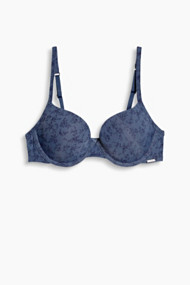 Esprit Push-up-bh met multifunctionele bandjes Grey Blue for Women