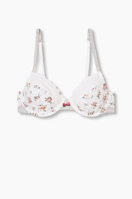 Esprit Ongewatteerde beugel-bh van microvezel Off White for Women