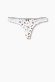 Esprit Hipster-string van microvezel Off White for Women