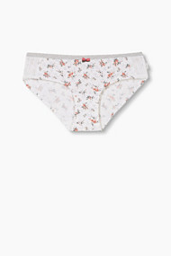 Esprit Hipster-short met motiefmix Off White for Women