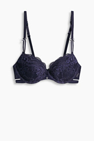 Esprit Kanten push-up-bh met multifunct. bandjes Navy for Women