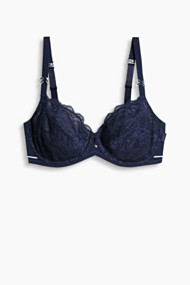 Esprit Ongewatteerde beugel-bh, grote cupmaten Navy for Women