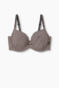 Esprit Ongewatteerde beugel-bh, grote cupmaten Gunmetal for Women