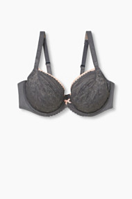 Esprit Ongewatteerde beugel-bh, grote cupmaten Gunmetal for Women