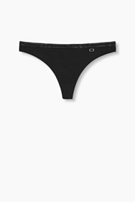 Esprit NYE hipster-string met rand van netstof Black for Women
