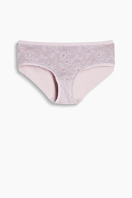 Esprit NY EDITION hipster-short van kant Old Pink for Women