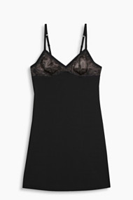Esprit NYE negligé met voorgevormde kant Black for Women