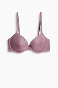 Esprit NYE gewatteerde beugel-bh, gladde cups Mauve for Women