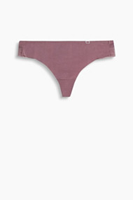Esprit NYE hipster-string met hoogwaardige kant Mauve for Women