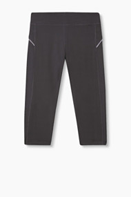 Esprit Functionele active caprilegging, E-DRY Anthracite for Women