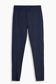 Esprit Legging met ikatprint, E-DRY Navy for Women