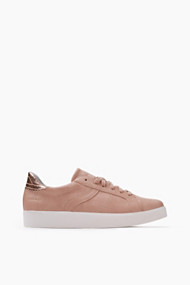 Esprit Modieuze sneakers met glansdetail Nude for Women