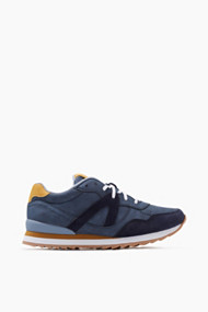 Esprit Vetersneakers met beleg van leer Navy for Women