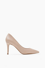 Esprit Modieuze leren pumps Nude for Women
