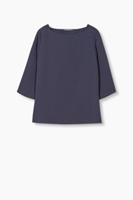 Esprit Longsleeves effen Navy for Women