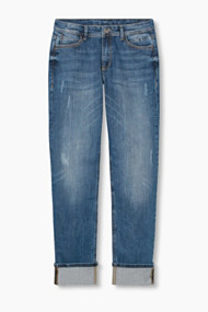 Esprit Stretchjeans in boyfriend style Blue Medium Washed for Women
