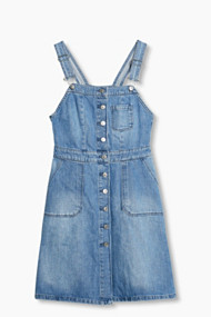 Esprit Denim overgooier, 100% katoen Blue Medium Washed for Women