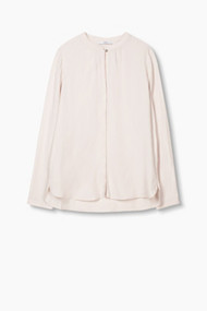 Esprit Soepele blouse met knopen Pastel Pink for Women