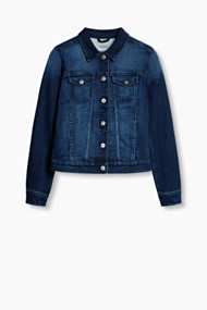 Esprit Superzacht denim jack Blue Dark Washed for Women