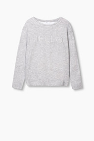 Esprit Supersoft statement sweatshirt Medium Grey for Women