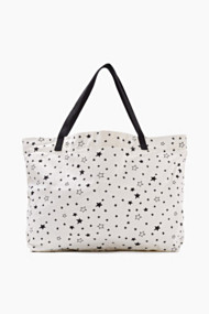 Esprit Canvas shopper met print New Off White for Women