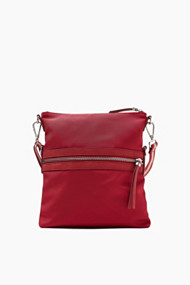Esprit Geweven tas met variabele hoogte Coral Red for Women